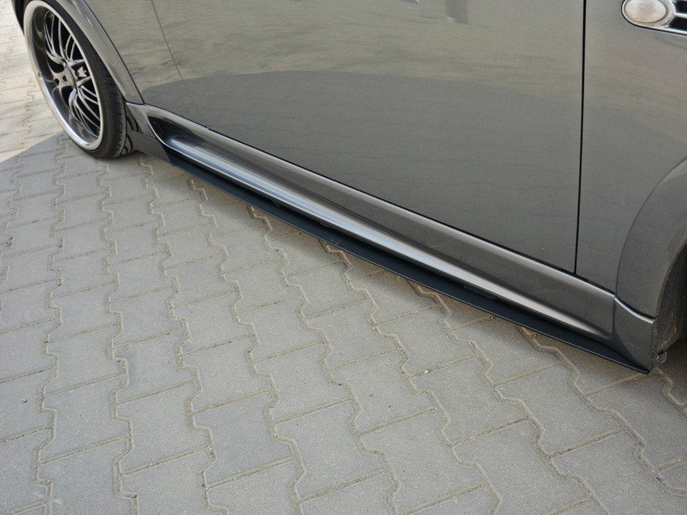 Maxton Design Racing Side Skirts Diffusers Mini R53 Cooper S JCW (2003-2006)
