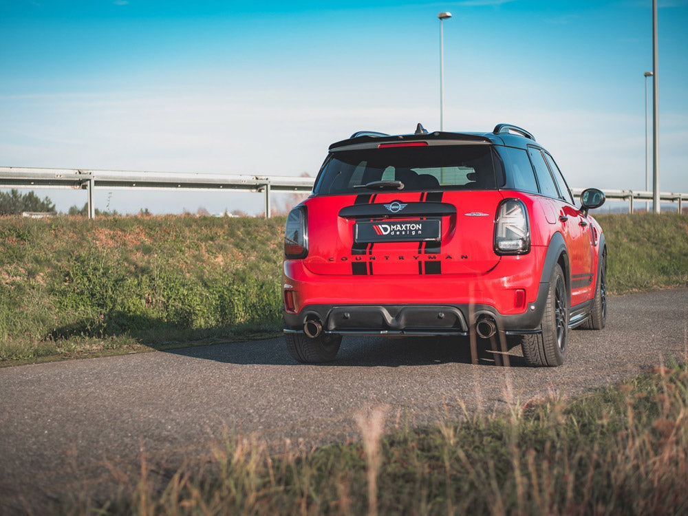 Maxton Design Rear Side Splitters Mini Countryman Mk2 F60 JCW