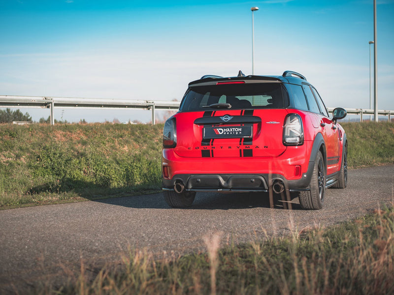 Maxton Design Rear Side Splitters Mini Countryman Mk2 F60 JCW