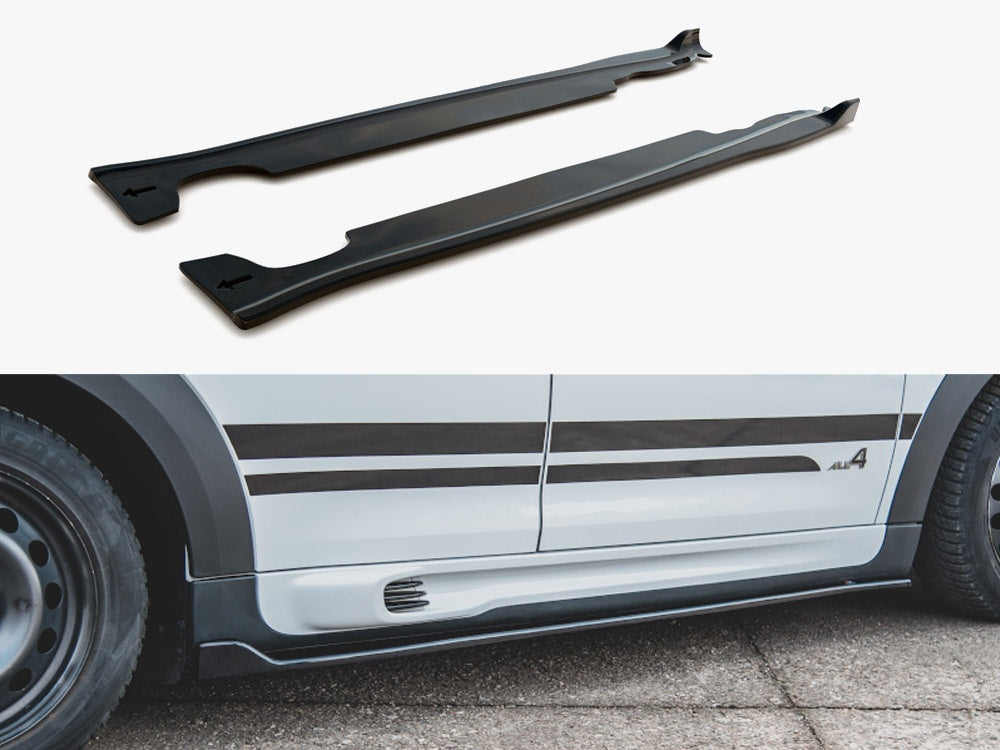 Maxton Design Side Skirts Diffusers Mini Countryman JCW MK1 (2012-2016)
