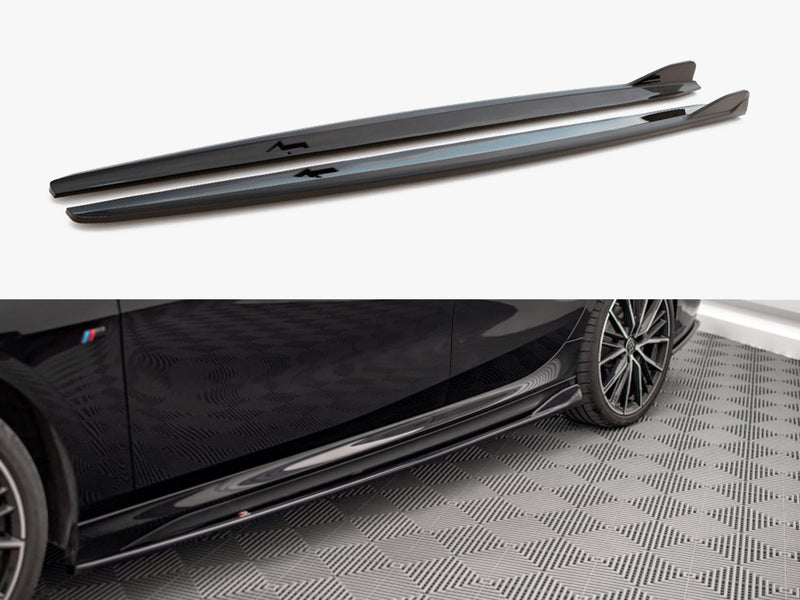 Maxton Design Side Skirts Diffusers V.2 Bmw 2 GRAN Coupe M-pack / M235I F44 (2019-)