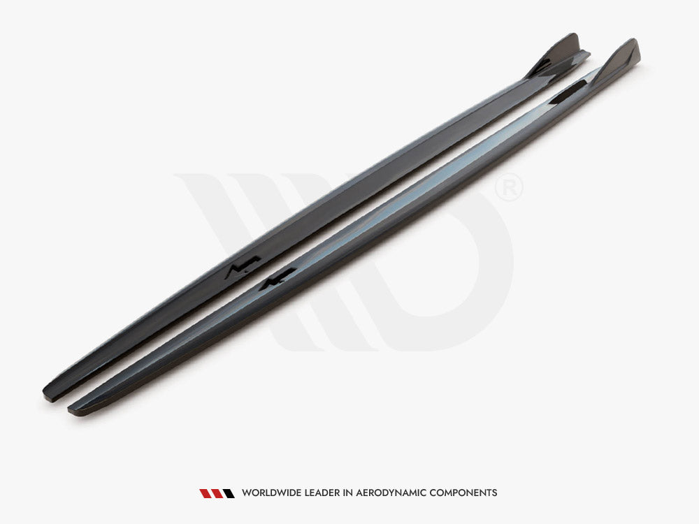 Maxton Design Side Skirts Diffusers V.2 Bmw 2 GRAN Coupe M-pack / M235I F44 (2019-)