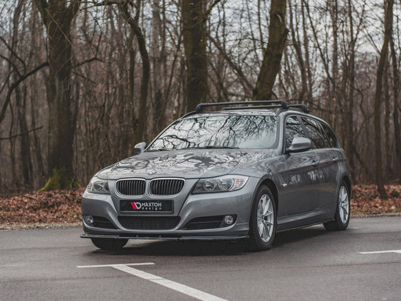Maxton Design Front Splitter V2 Bmw 3 Series E91 Facelift (2008-2011)