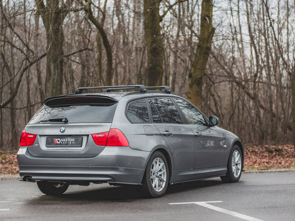 Maxton Design Side Skirt Diffusers Bmw 3 Series E91 Facelift (2008-2011) - Carbon Look