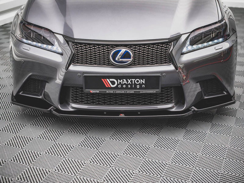 Maxton Design Front Splitter V.1 Lexus GS F Sport MK4 (L10) (2012-2015)