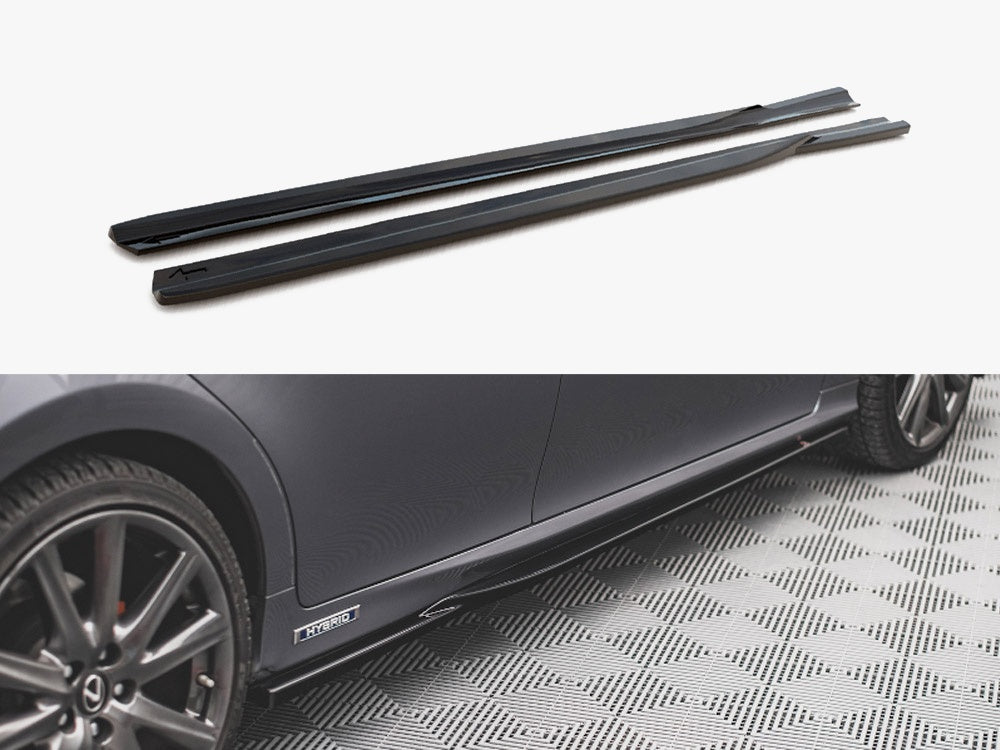 Maxton Design Side Skirts Diffusers Lexus GS F Sport MK4 (L10)