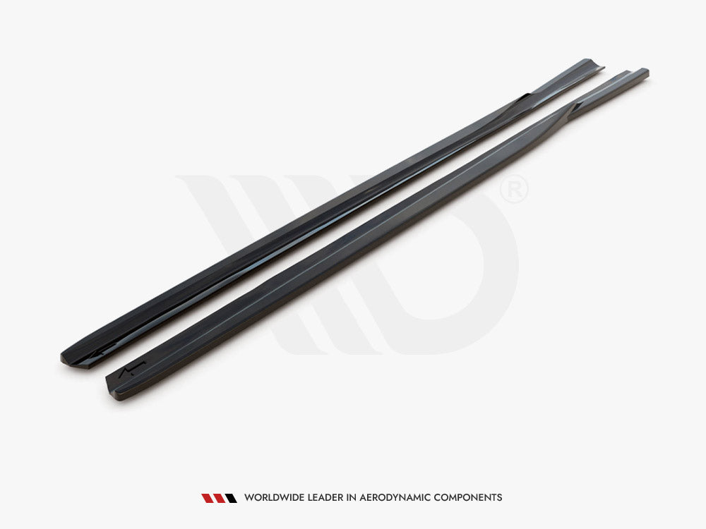 Maxton Design Side Skirts Diffusers Lexus GS F Sport MK4(L10) (2012-2015) - Carbon Look