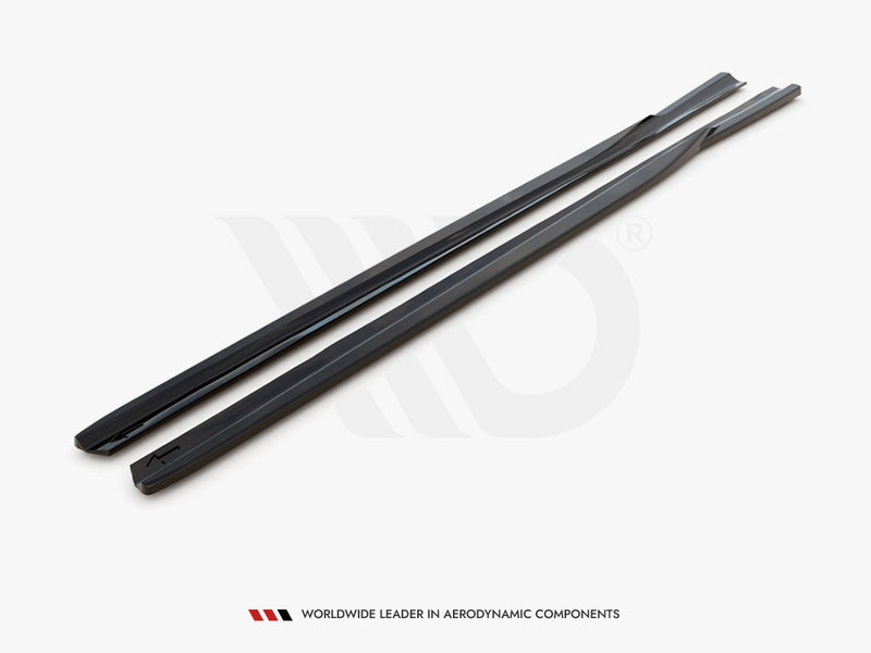 Maxton Design Side Skirts Diffusers Lexus GS F Sport MK4(L10) (2012-2015) - Carbon Look