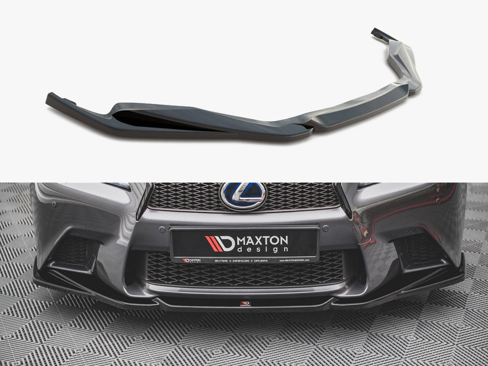 Maxton Design Front Splitter V.2 Lexus GS F Sport MK4 (L10) (2012-2015)