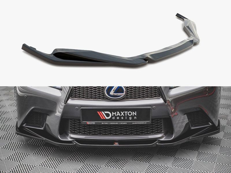 Maxton Design Front Splitter V.2 Lexus GS F Sport MK4 (L10) (2012-2015)