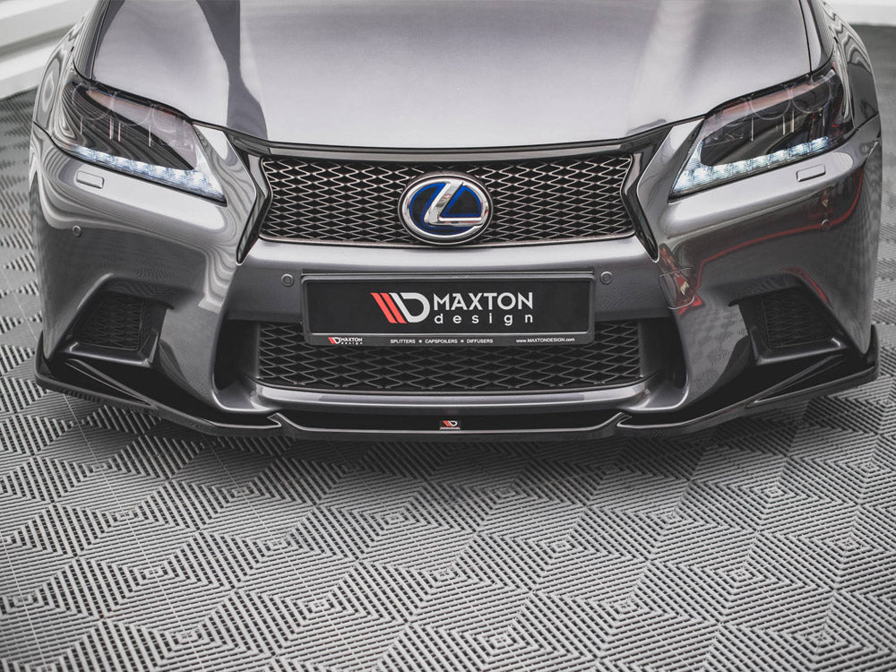 Maxton Design Front Splitter V.2 Lexus GS F Sport MK4 (L10) (2012-2015)