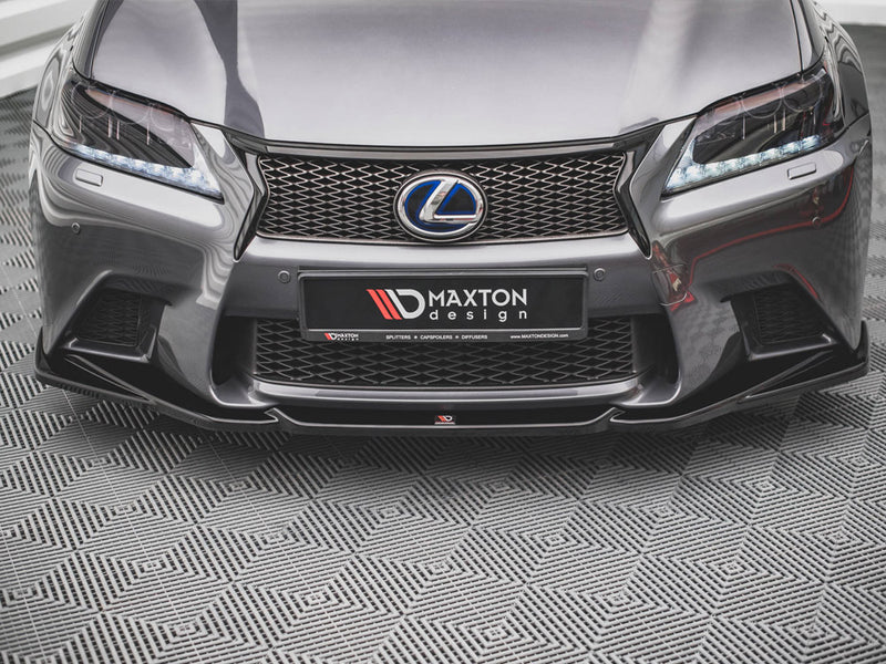 Maxton Design Front Splitter V.2 Lexus GS F Sport MK4 (L10) (2012-2015)