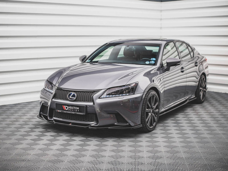 Maxton Design Front Splitter V.2 Lexus GS F Sport MK4 (L10) (2012-2015)