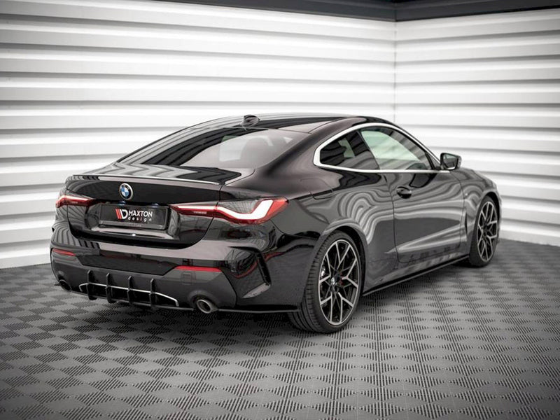 Maxton Design Street PRO Rear Side Splitters BMW 4 M-Pack G22 / G23 / G22 Facelift / G23 Facelift