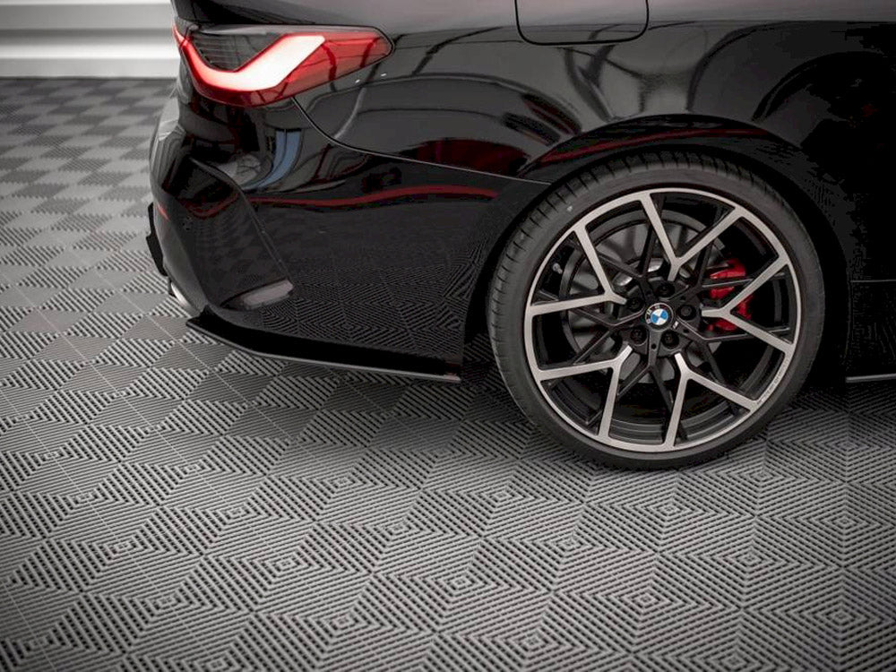 Maxton Design Street PRO Rear Side Splitters BMW 4 M-Pack G22 / G23 / G22 Facelift / G23 Facelift