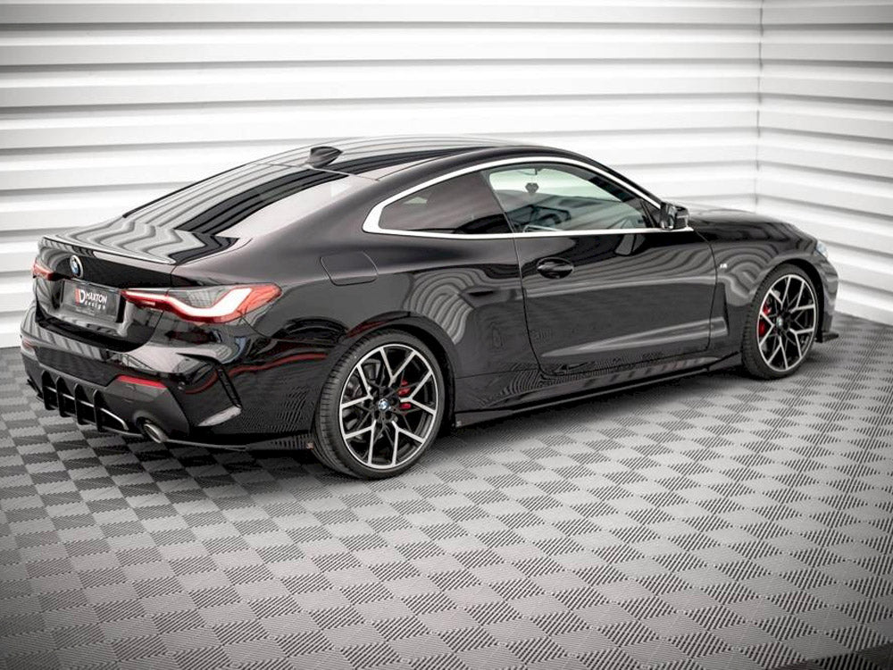 Maxton Design Street PRO Side Skirts Diffusers + Flaps BMW 4 M-Pack / M440i G22 / G23 / G22 Facelift / G23 Facelift
