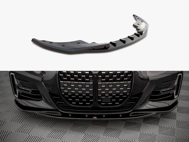 Maxton Design Front Splitter V.1 BMW 4 M-Pack / M440i G22 / G23 / G22 Facelift / G23 Facelift