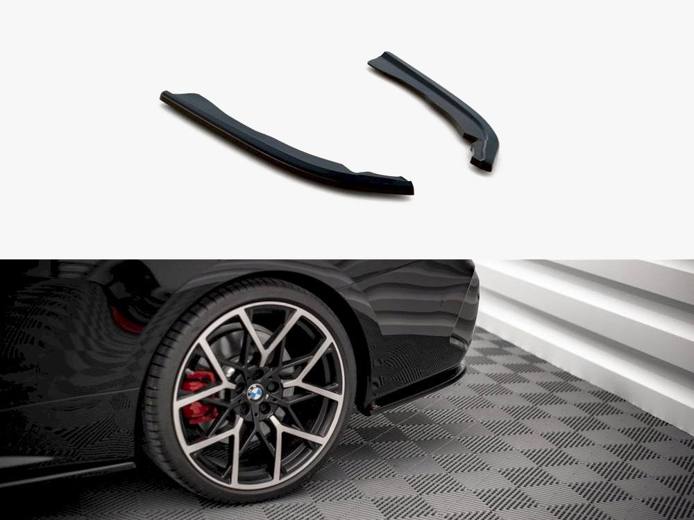 Maxton Design Rear Side Splitters V.1 BMW 4 M-Pack G22 / G23 / G22 Facelift / G23 Facelift