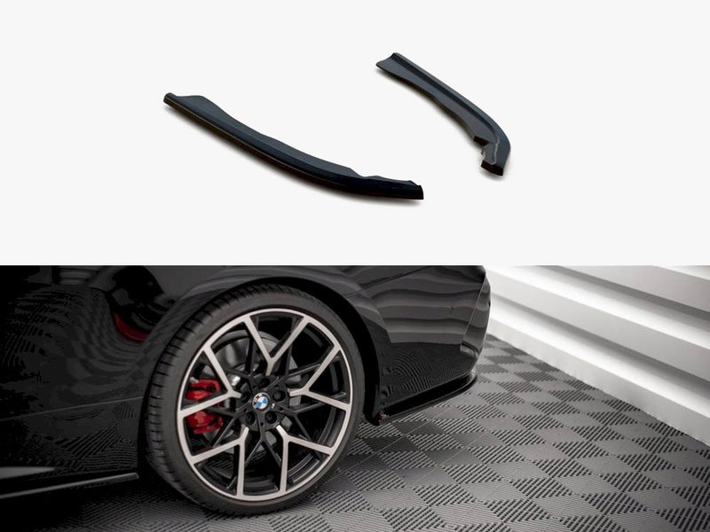 Maxton Design Rear Side Splitters V.1 BMW 4 M-Pack G22 / G23 / G22 Facelift / G23 Facelift