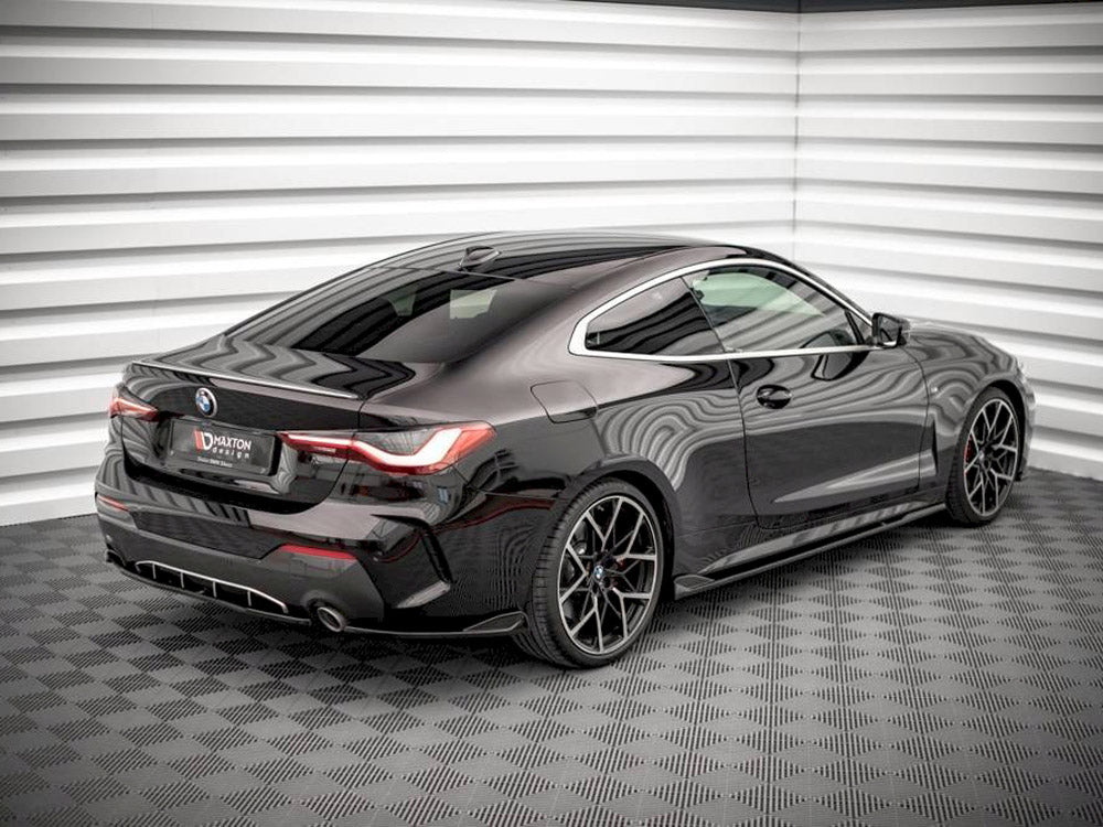 Maxton Design Rear Side Splitters V.2 BMW 4 M-Pack G22 / G23 / G22 Facelift / G23 Facelift