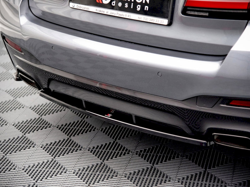 Maxton Design Rear Splitter BMW 5 M-Pack Sedan / Touring G30 / G31 Facelift