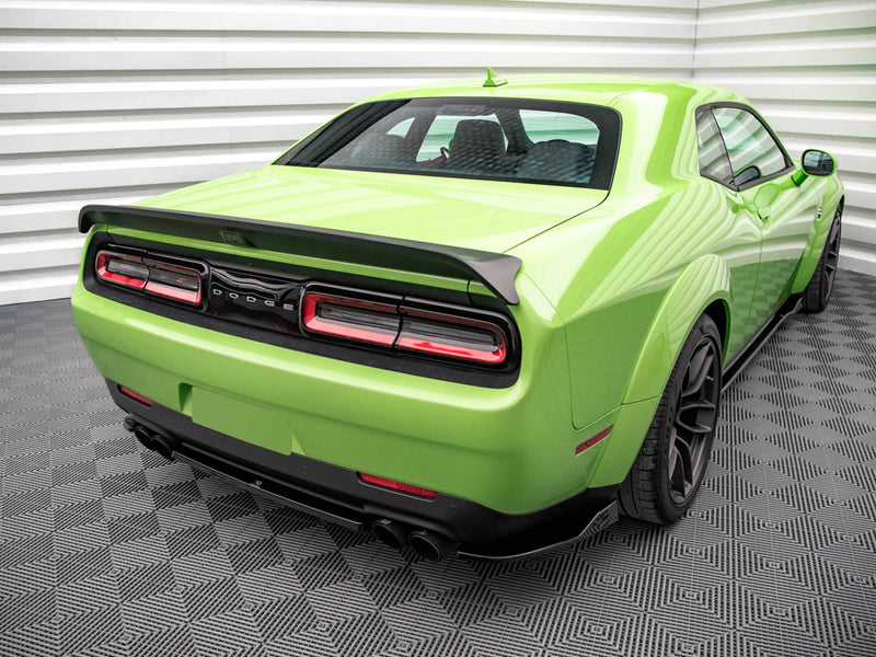 Maxton Design Central Rear Splitter Dodge Challenger SRT Hellcat Widebody Mk3