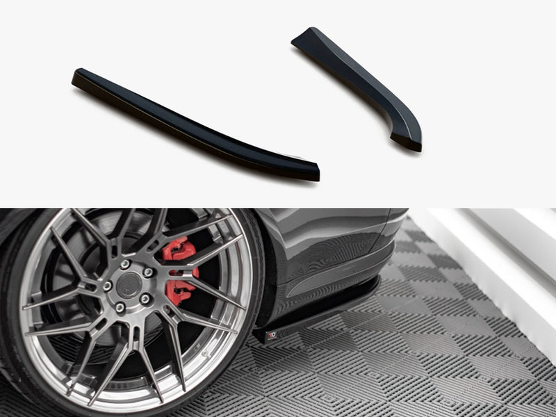 Maxton Design Rear Side Splitters Audi S8 D3 (2006-2010)