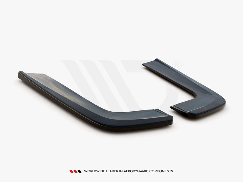 Maxton Design Rear Side Splitters V.1 Mercedes-Benz V-Class AMG-Line W447 Facelift - Carbon Look