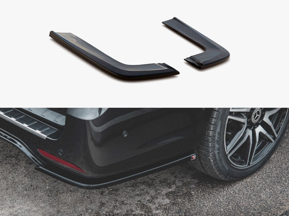 Maxton Design Rear Side Splitters V.2 Mercedes-Benz V-Class AMG-Line W447 Facelift