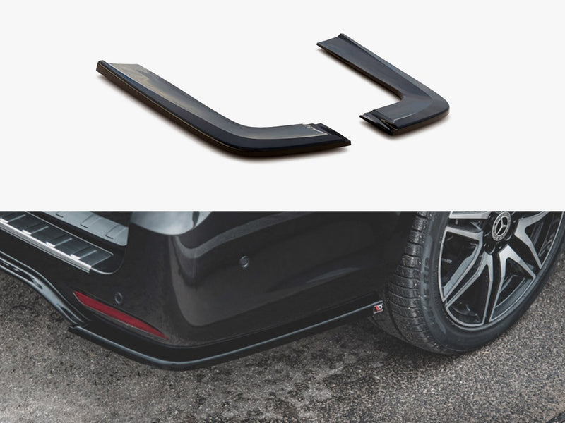 Maxton Design Rear Side Splitters V.2 Mercedes-Benz V-Class AMG-Line W447 Facelift