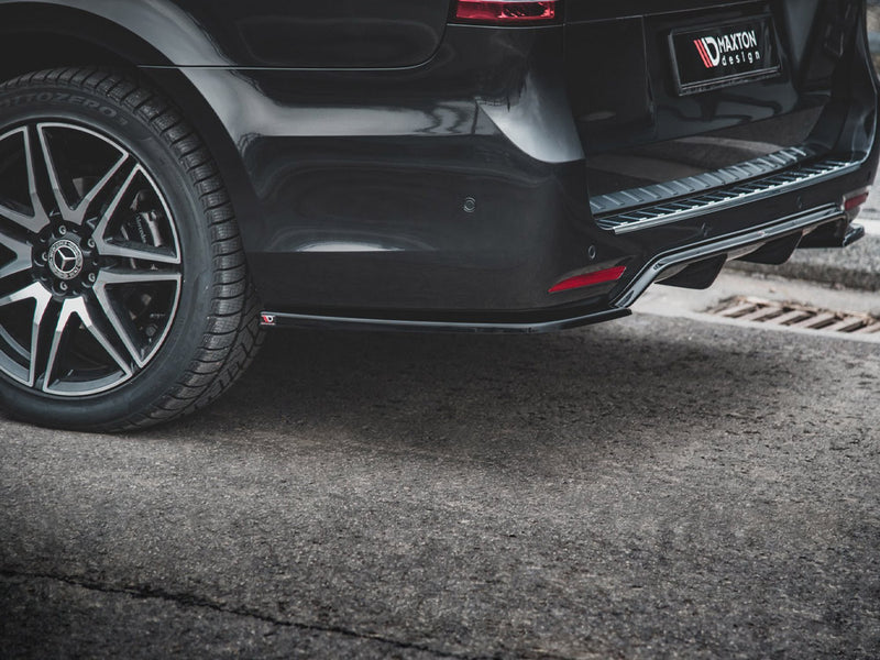 Maxton Design Rear Side Splitters V.2 Mercedes-Benz V-Class AMG-Line W447 Facelift