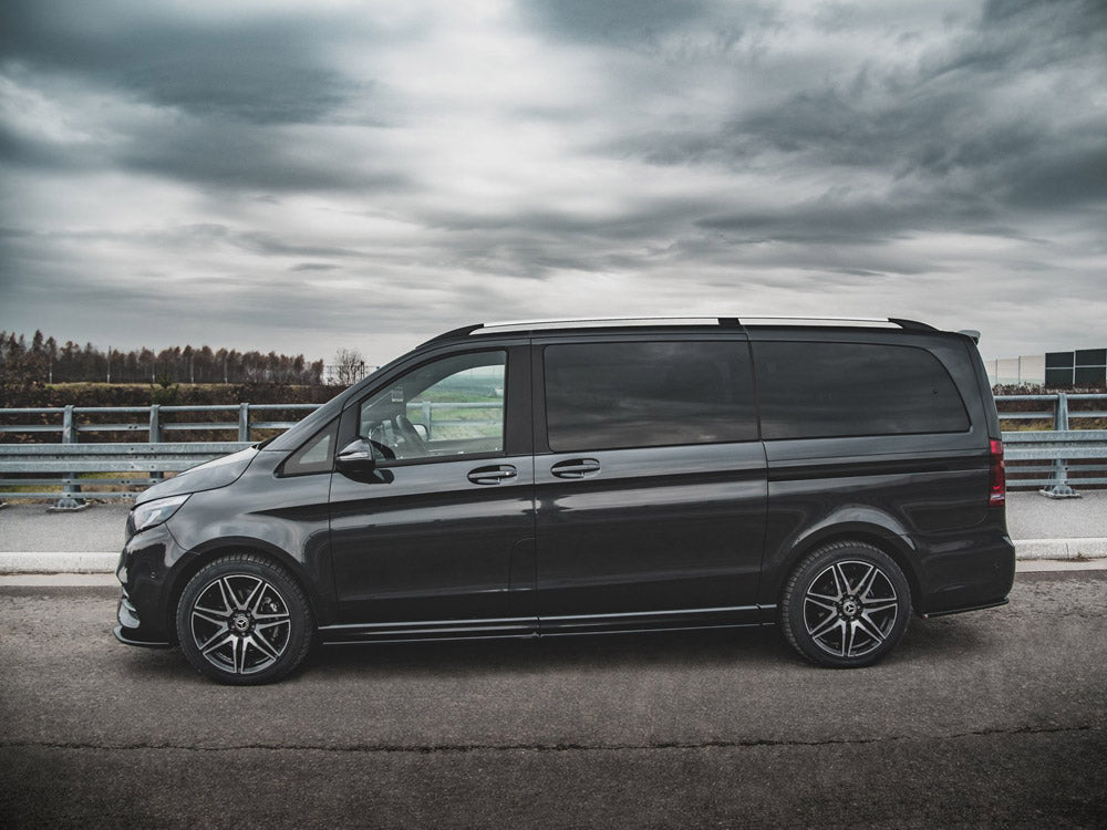 Maxton Design Side Skirts Diffusers Mercedes-Benz V-Class Long AMG-Line W447