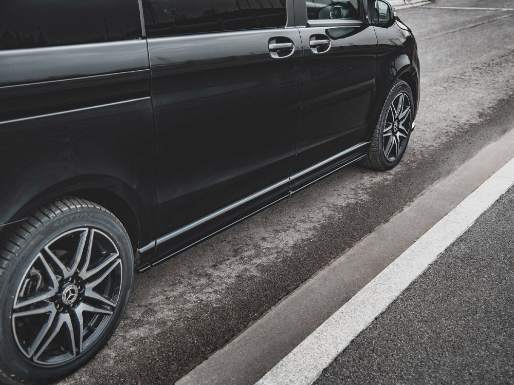 Maxton Design Side Skirts Diffusers Mercedes-Benz V-Class Long AMG-Line W447