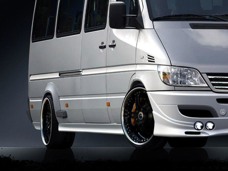 Maxton Design Side Skirts Mercedes Sprinter I FL / VW LT 96-06 - Different Sizes (4 Elements). This Side Skirts Fits Twin Wheels Version.