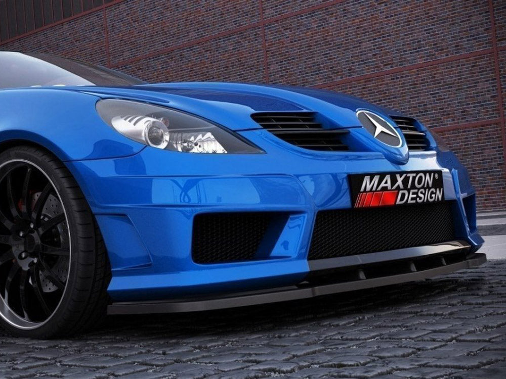 Maxton Design Front Splitter  Mercedes SLK R171 (For ME-SLK-R171-AMG172-F1)