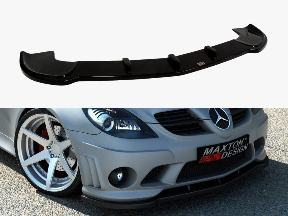 Maxton Design Front Splitter Mercedes SLK R171 (For ME-SLK-R171-AMG204-F1)
