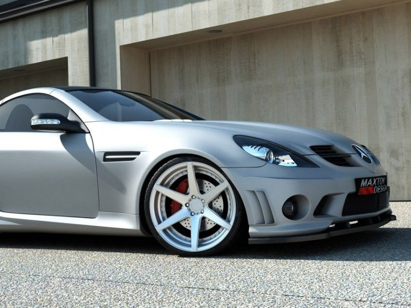 Maxton Design Front Splitter Mercedes SLK R171 (For ME-SLK-R171-AMG204-F1)