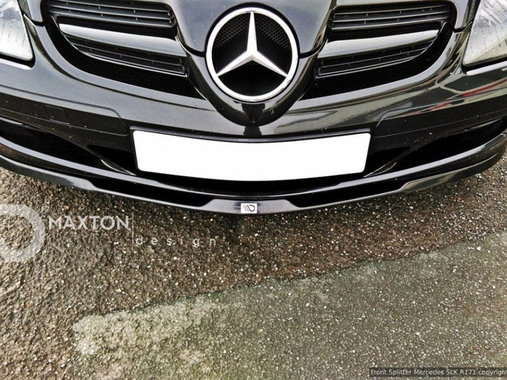Maxton Design Front Splitter Mercedes SLK R171 Standard Bumper