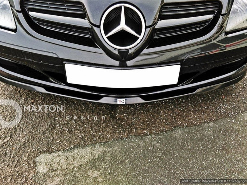 Maxton Design Front Splitter Mercedes SLK R171 Standard Bumper