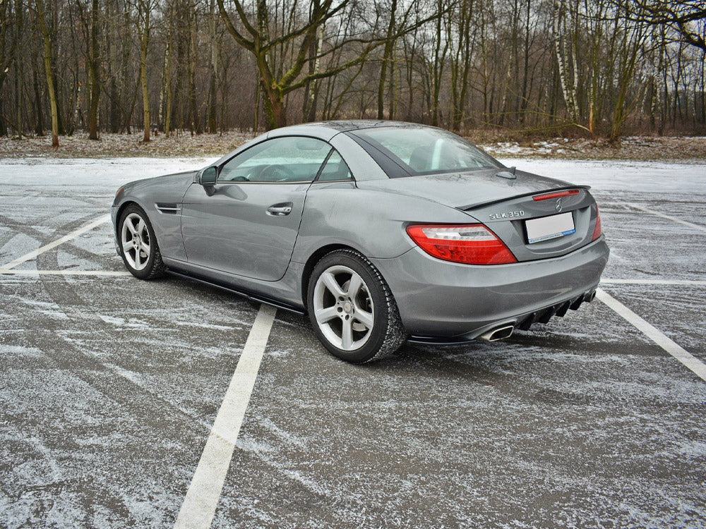 Maxton Design Rear Diffuser Mercedes-Benz SLK R172 Standard (2011-2015)
