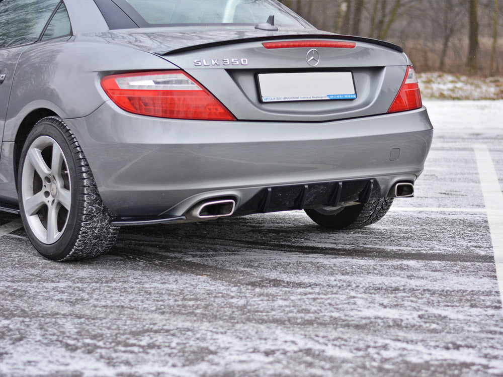 Maxton Design Rear Diffuser Mercedes-Benz SLK R172 Standard (2011-2015)