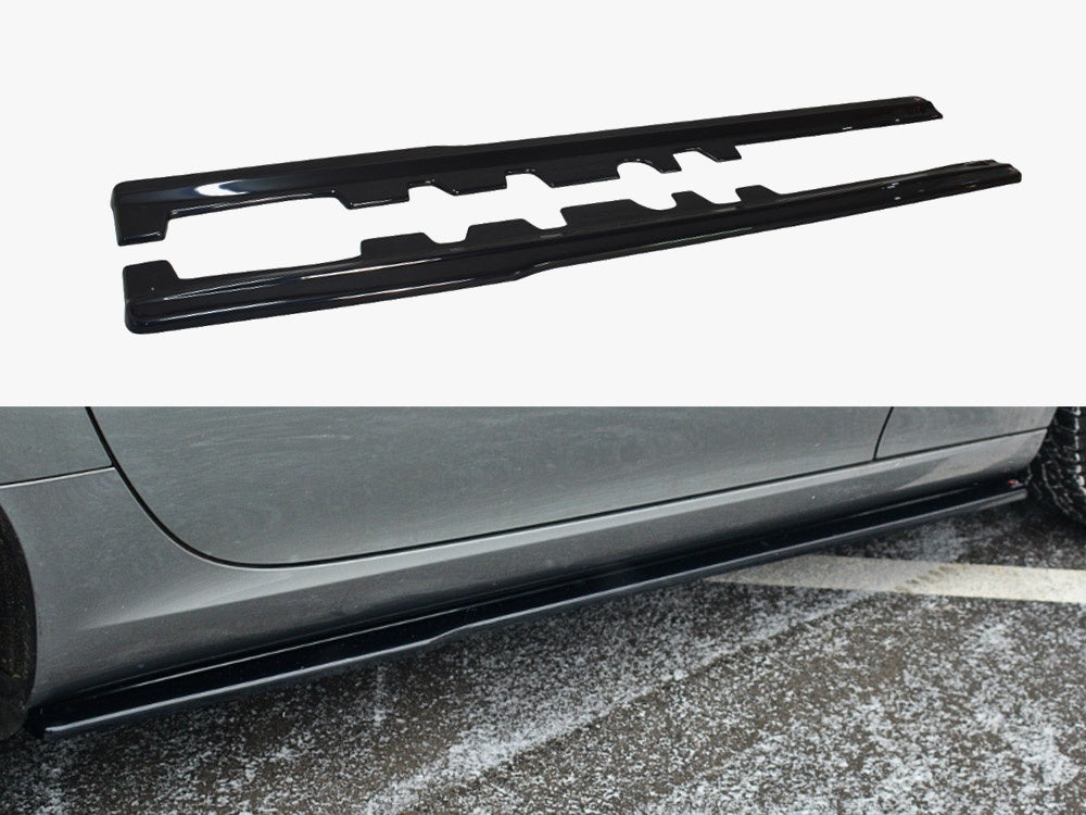 Maxton Design Side Skirts Splitters Mercedes-benz SLK R172 Standard (2011-2015)