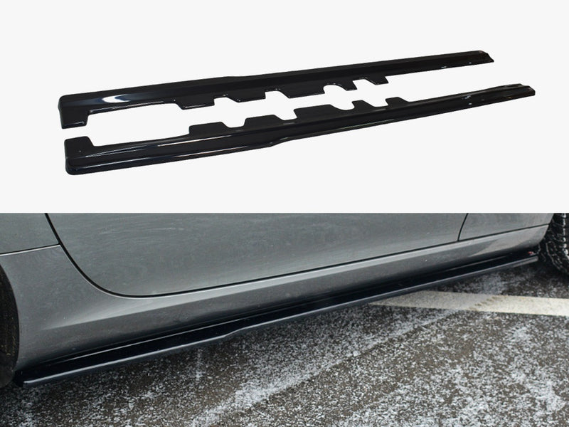 Maxton Design Side Skirts Splitters Mercedes-benz SLK R172 Standard (2011-2015)