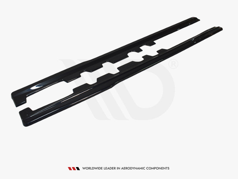 Maxton Design Side Skirts Splitters Mercedes-benz SLK R172 Standard (2011-2015)