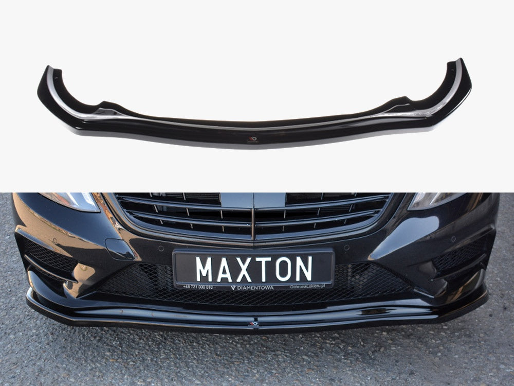 Maxton Design Front Splitter V.1 Mercedes S-class Amg-line W222 (2013-2017)