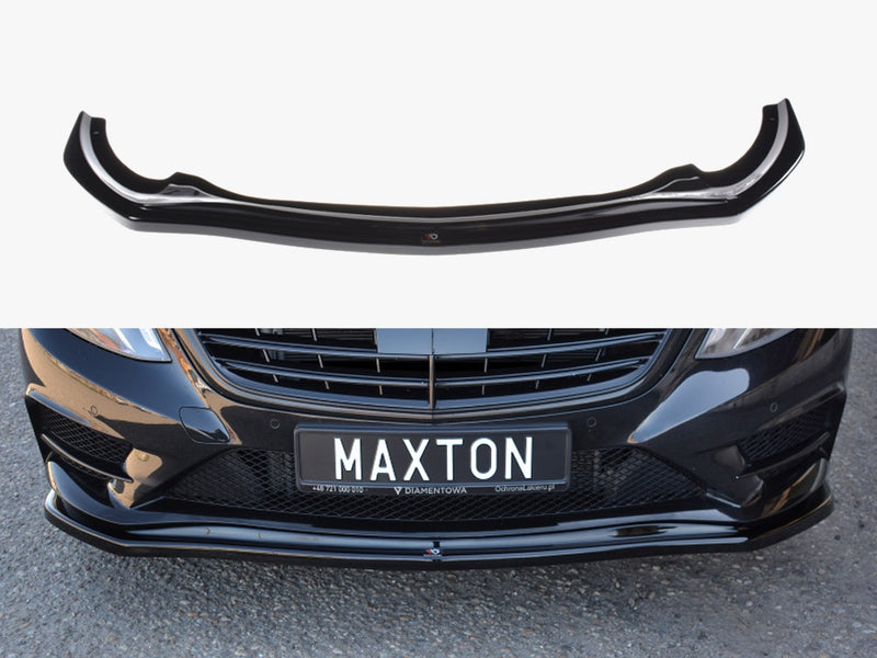Maxton Design Front Splitter V.1 Mercedes S-class Amg-line W222 (2013-2017)