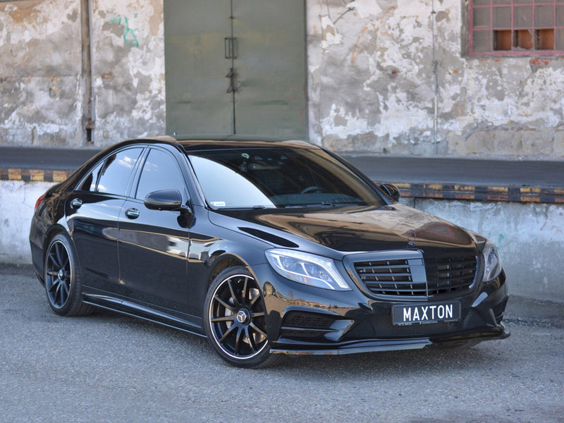Maxton Design Front Splitter V.1 Mercedes S-class Amg-line W222 (2013-2017)