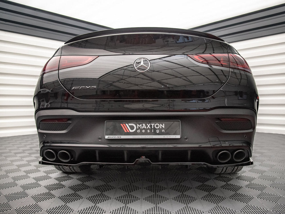 Maxton Design Rear Splitter (Vertical Bars) Mercedes-AMG GLE 53 Coupe C167 / C167 Facelift