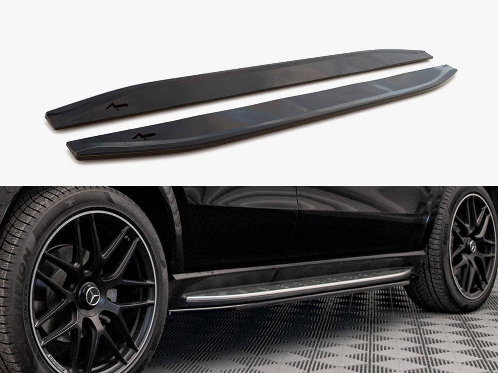 Maxton Design Side Skirts Diffusers V.2 Mercedes-AMG / AMG-Line GLE Coupe C167 / C167 Facelift