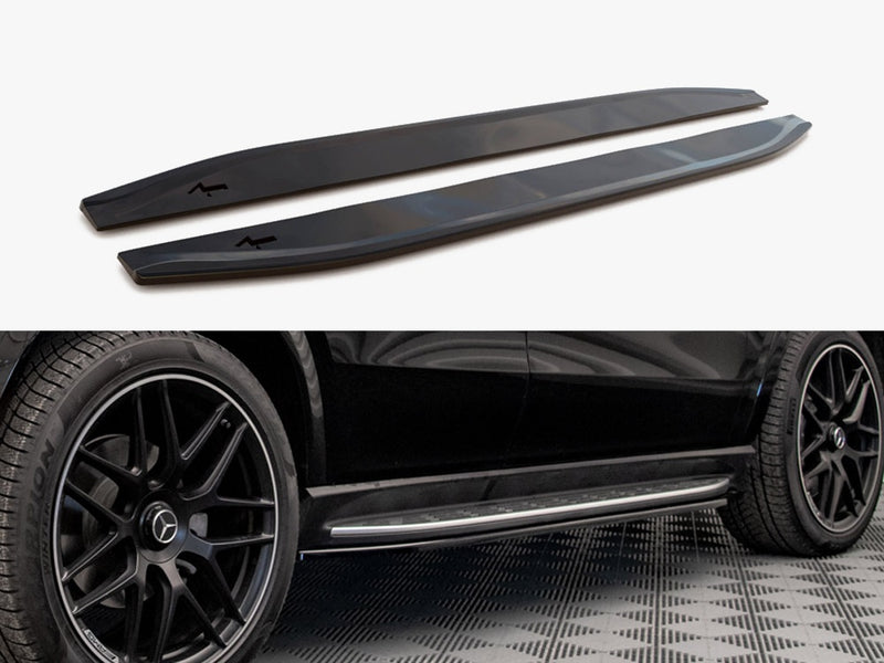 Maxton Design Side Skirts Diffusers V.2 Mercedes-AMG / AMG-Line GLE Coupe C167 / C167 Facelift